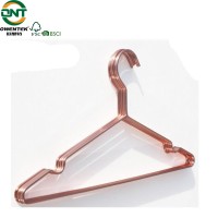 Copper color hanger wire metal hanger copper with clips